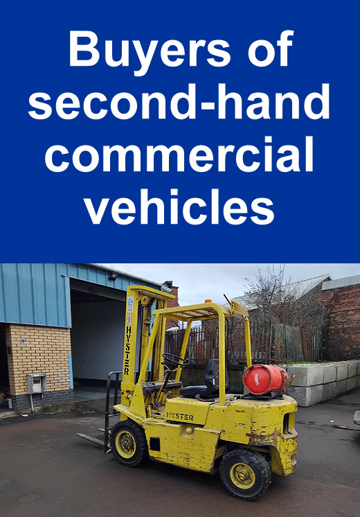 Buyers of secondhand commercial vehicles Glasgow